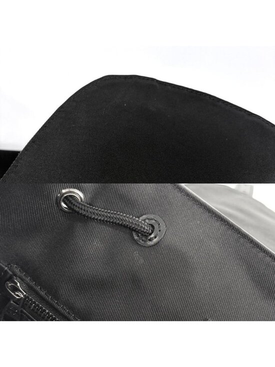 Louis Vuitton Backpack Monogram Eclipse Reverse Christopher MM Black Silver main image 5